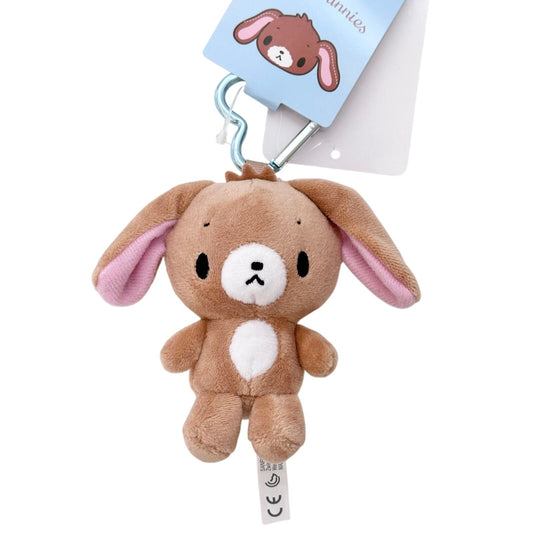 Sugar Bunnies Sanrio Japan Mascot Clip Plush Toy 4" Official Merch