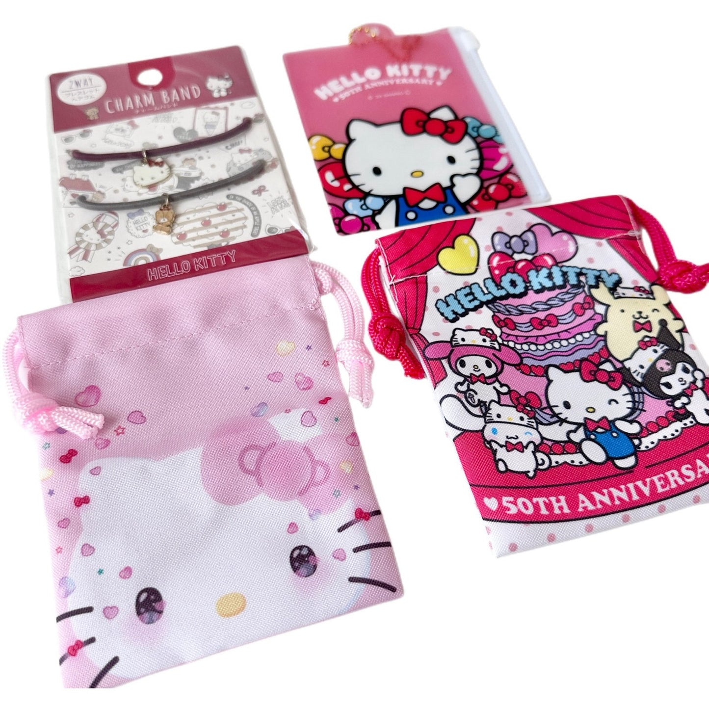 Hello Kitty 50th Anniversary Set of Items From Japan