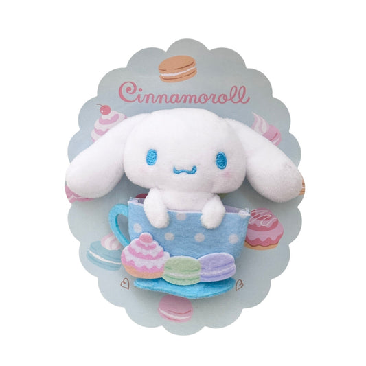 Cinnamoroll 20th Anniversary Celebration Plus Brooch Pin Teacup Sanrio Japan