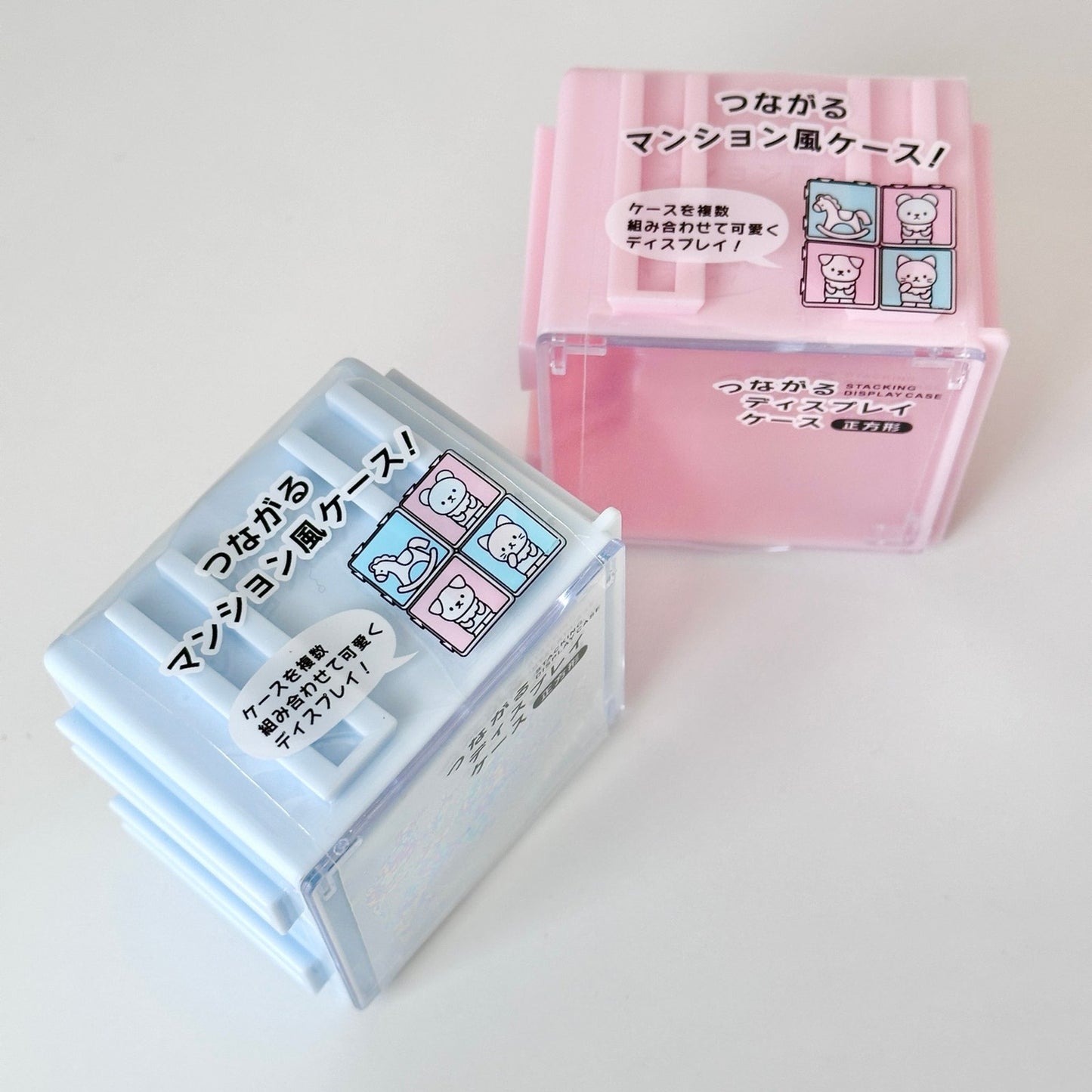 Set of 2 Small Toy Display Case