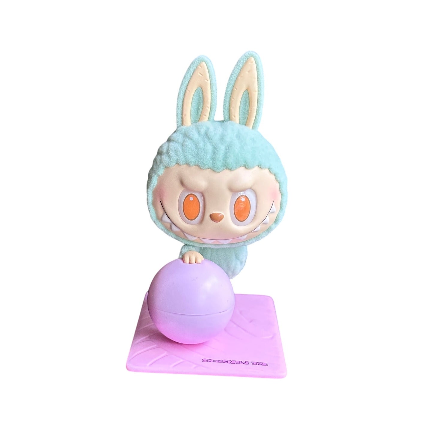 POP MART: THE MONSTERS Lazy Yoga Series Blind Box Flocked Figure Open ZONE OUT