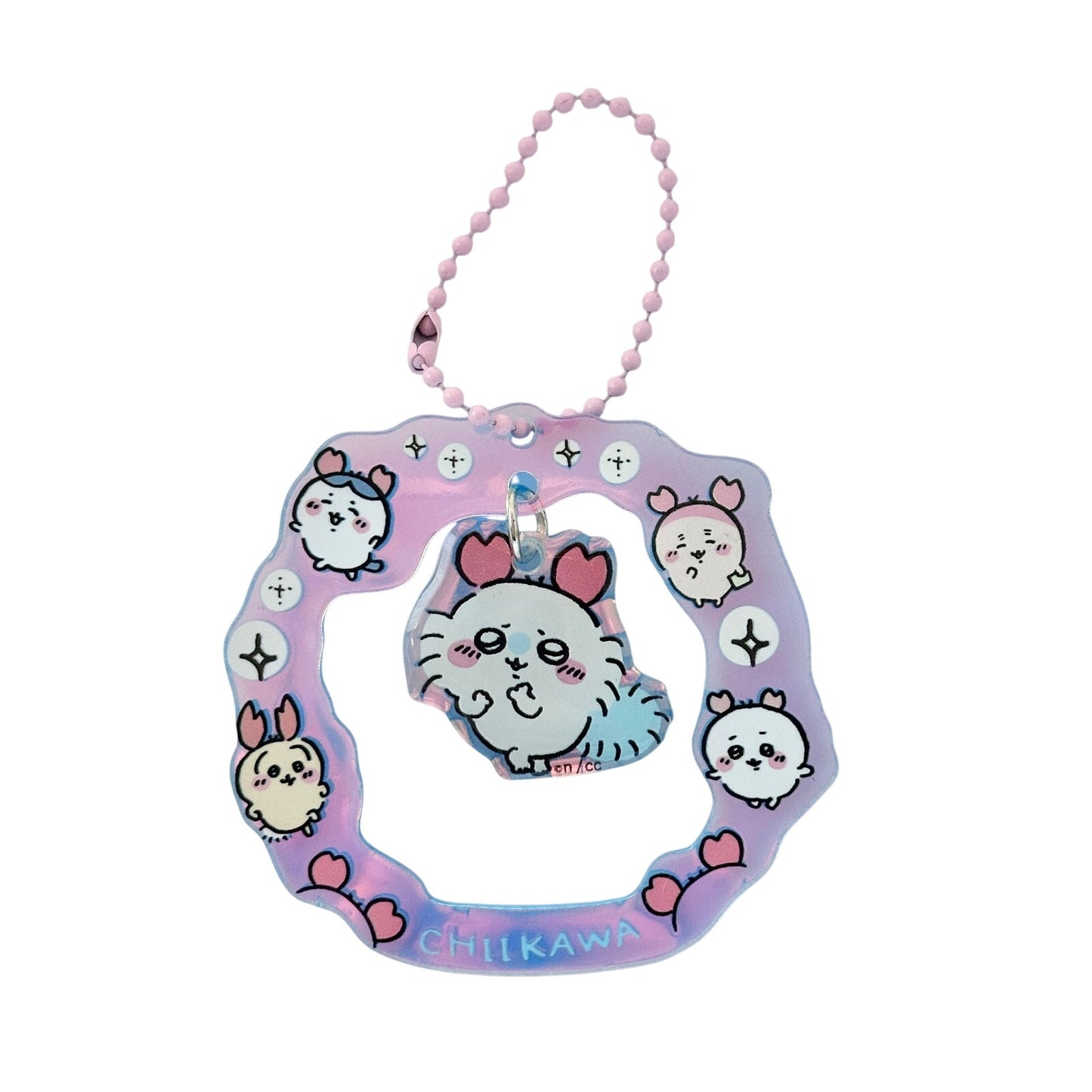 Chiikawa Momonga Iridescent Charm