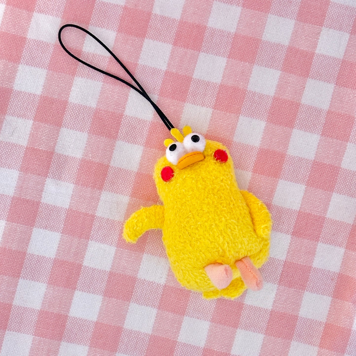 Poinco DoCoMo Brother Plush Doll Phone Charm Strap