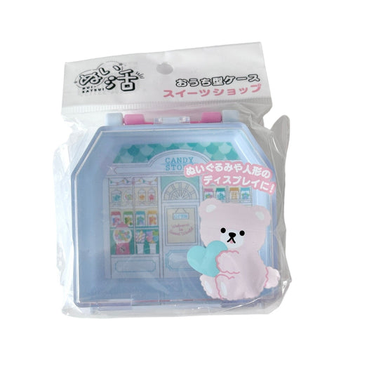 House Shaped Case for Plushies and Figures Situation Clear Carrier Display Box