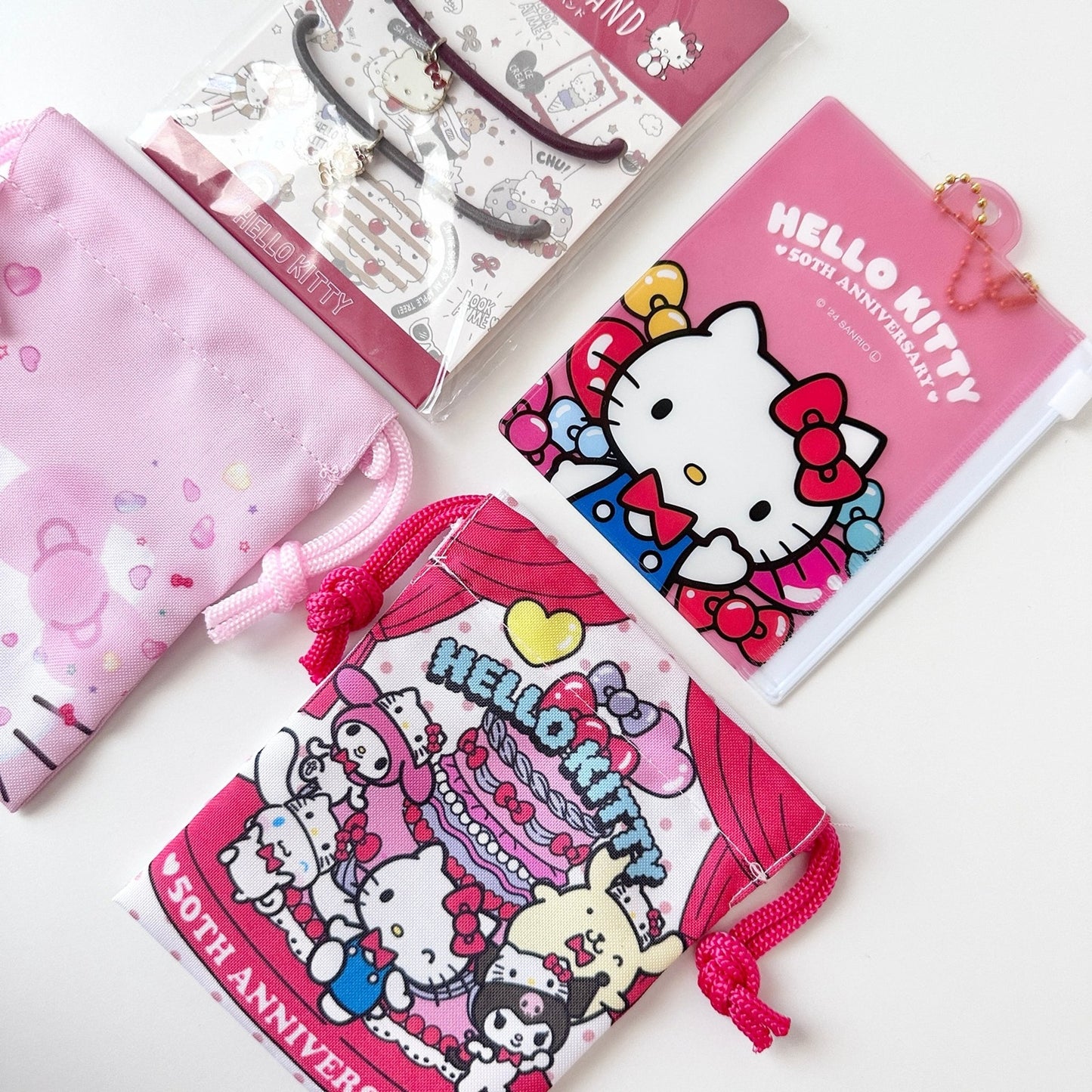 Hello Kitty 50th Anniversary Set of Items From Japan