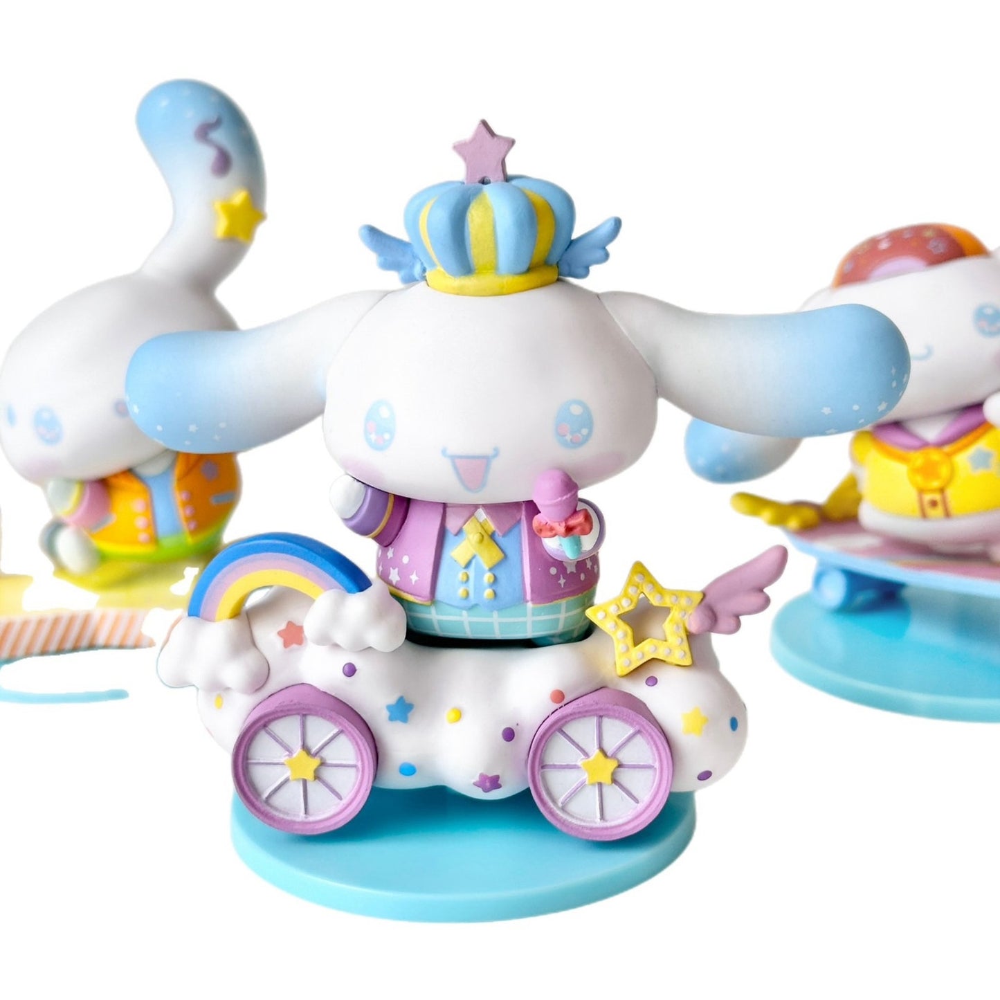 Cinnamoroll Idol Kuji Lookbook Vinyl Figures Set of 3