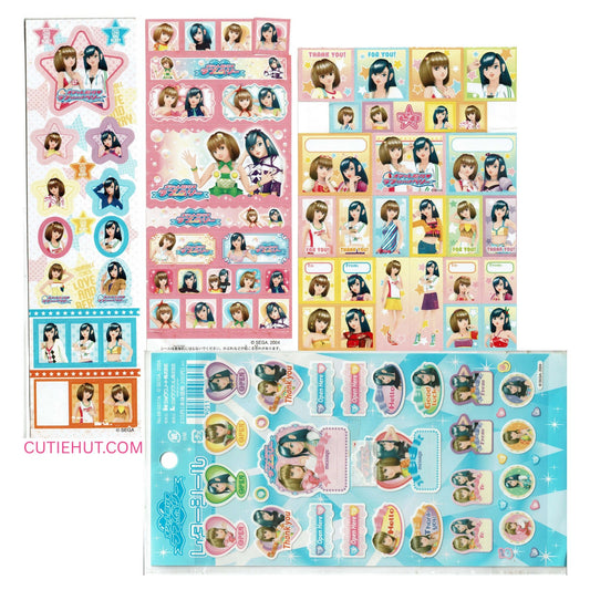 Love and Berry Heisei Retro Vintage Stickers 2000s Japan 2004 Dress Up Game