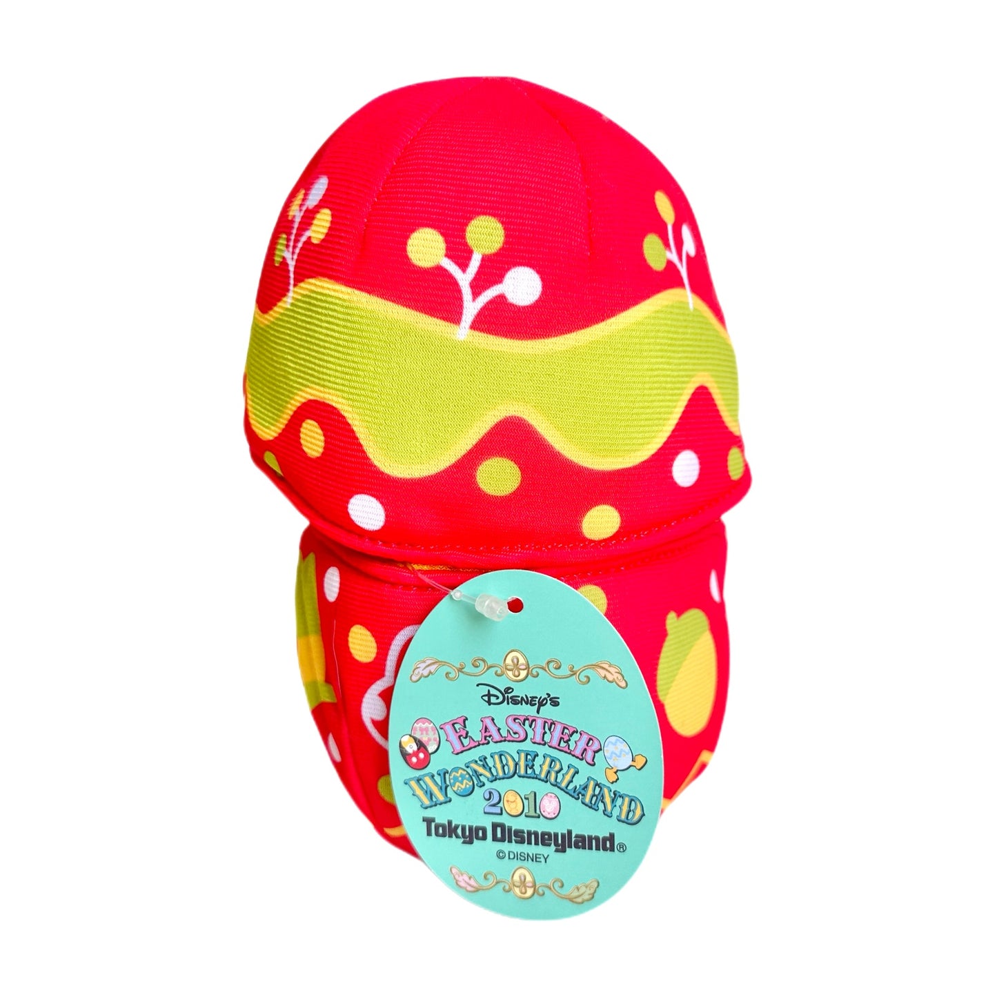Tokyo Disney Mickey Mouse Plush Easter Wonderland Bunny Egg 2010 6"