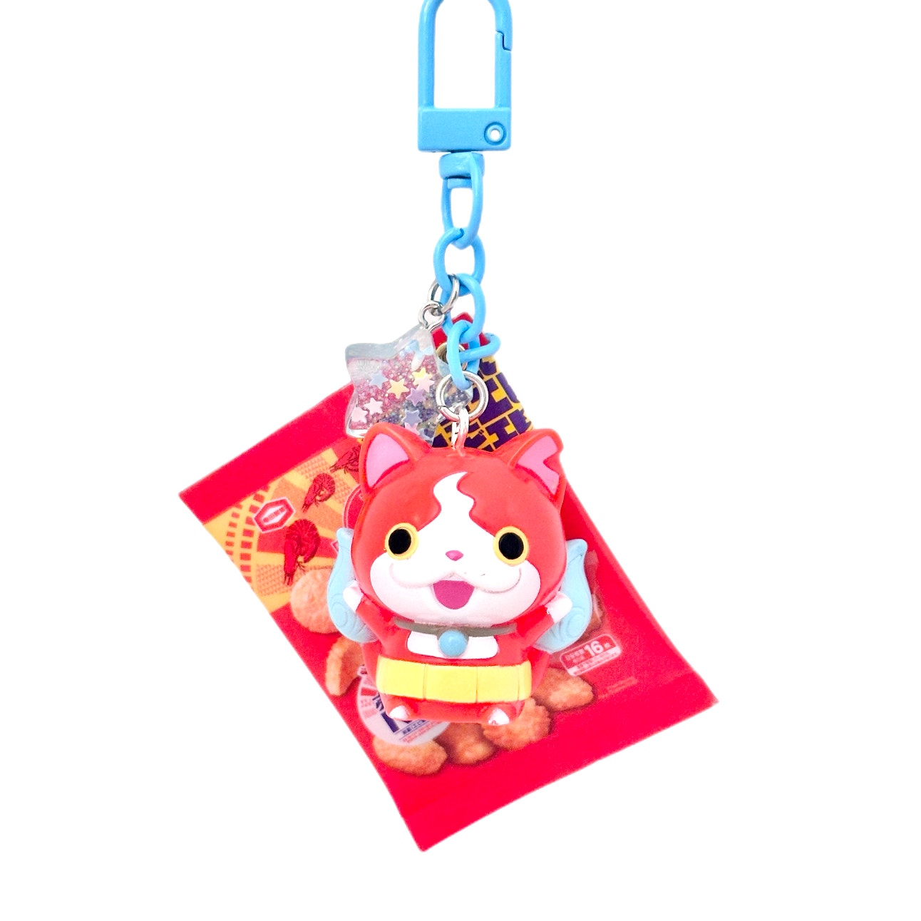 Yokai Watch Jibanyan Snacks Handmade Charm Upcycled