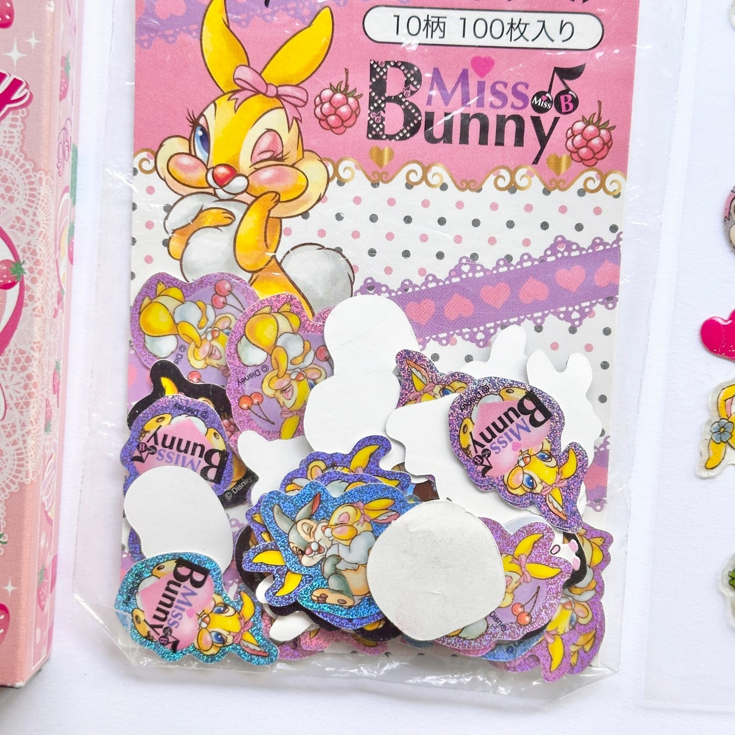 Miss Bunny Disney Stationery Heisei Retro Vintage Stickers Thumper Japan Pencils