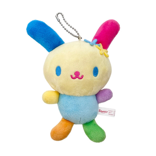 Usahana Sanrio Japan Mascot Strap Charm Plush Toy 6" Official Bag Charm