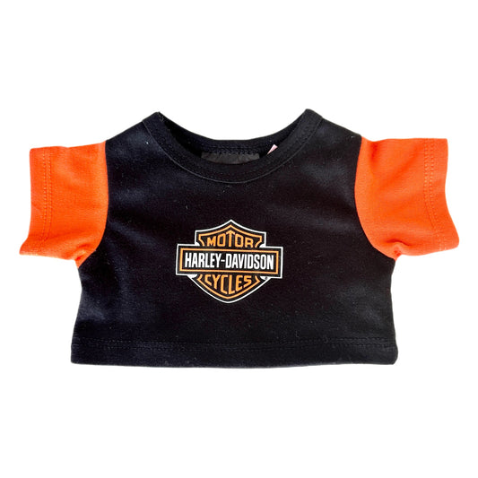 Build-A-Bear HARLEY DAVIDSON Shirt Tshirt BAB Workshop Clothes Outfit 2000s