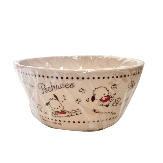 Pochacco Sanrio Japan Eco Kids Plastic Cereal Bowl Official Merch